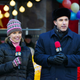 Katie Couric and Matt Lauer, 2002. Image via Getty.